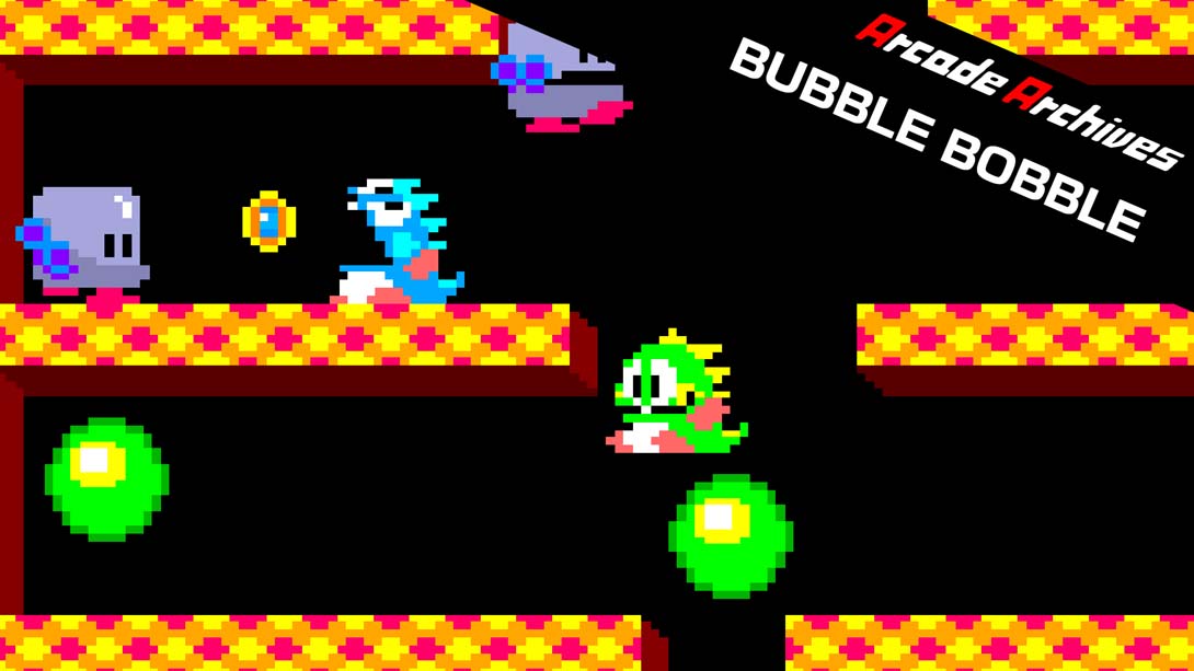 【美版】Arcade Archives BUBBLE BOBBLE_0