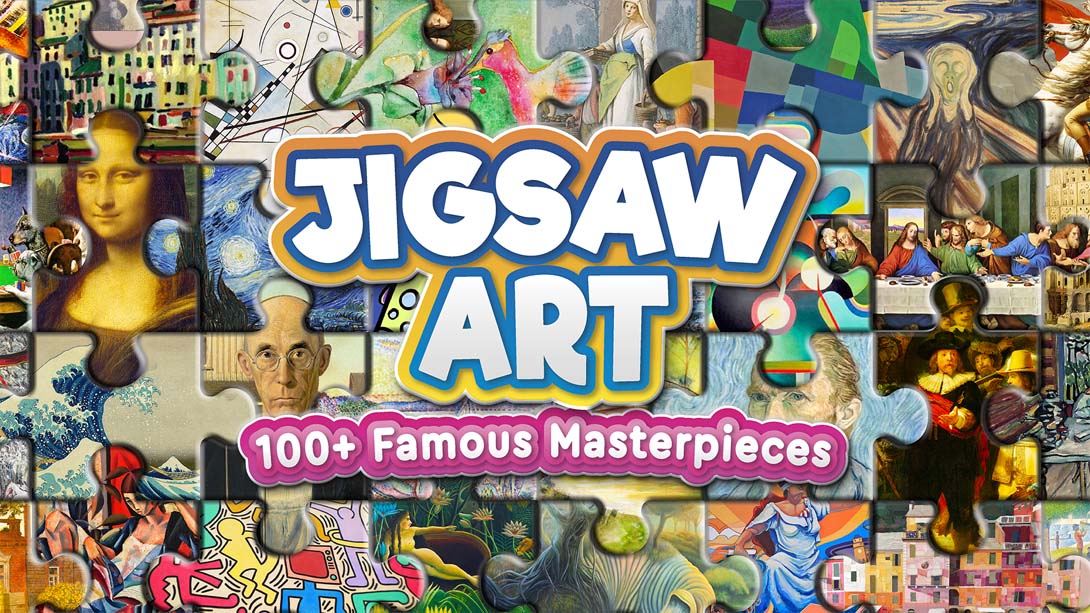 【美版】艺术拼图:100+多幅著名杰作 Jigsaw Art: 100+ Famous Masterpieces_0