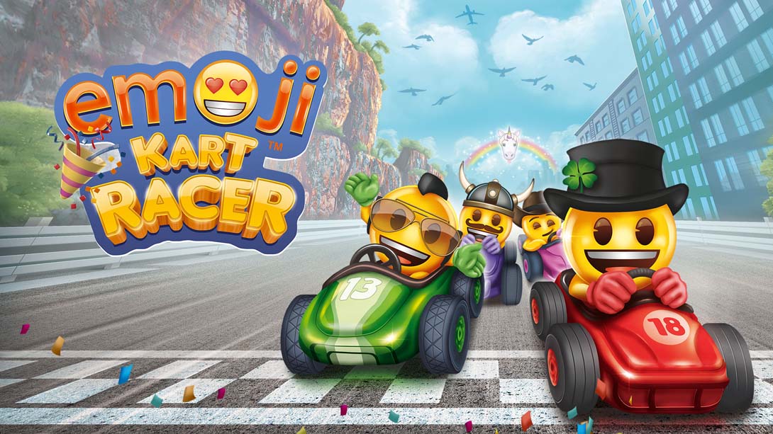 【美版】emoji卡丁车 emoji Kart Racer_0