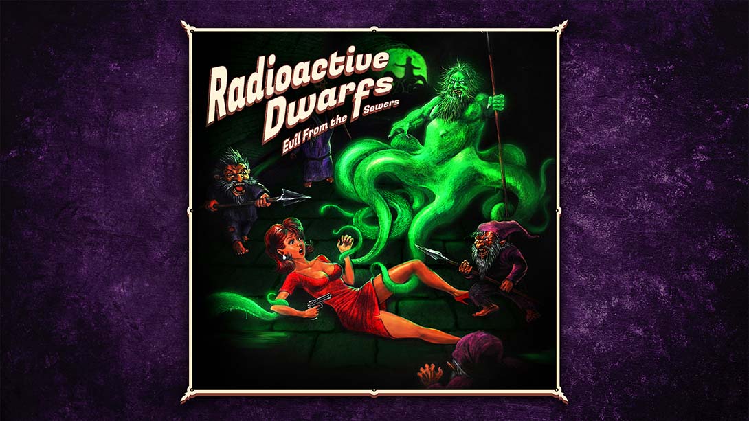 【美版】放射性小矮人：来自下水道的邪恶 Radioactive Dwarfs: Evil From the Sewers_0