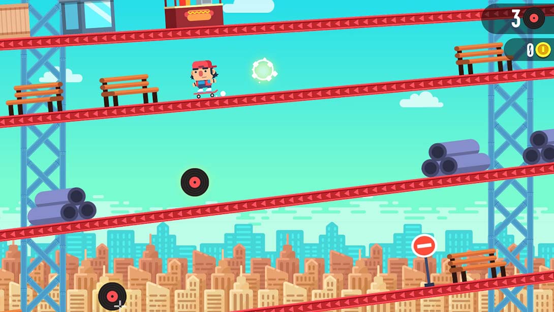速降滑板比赛游戏 Tap Skaters_5