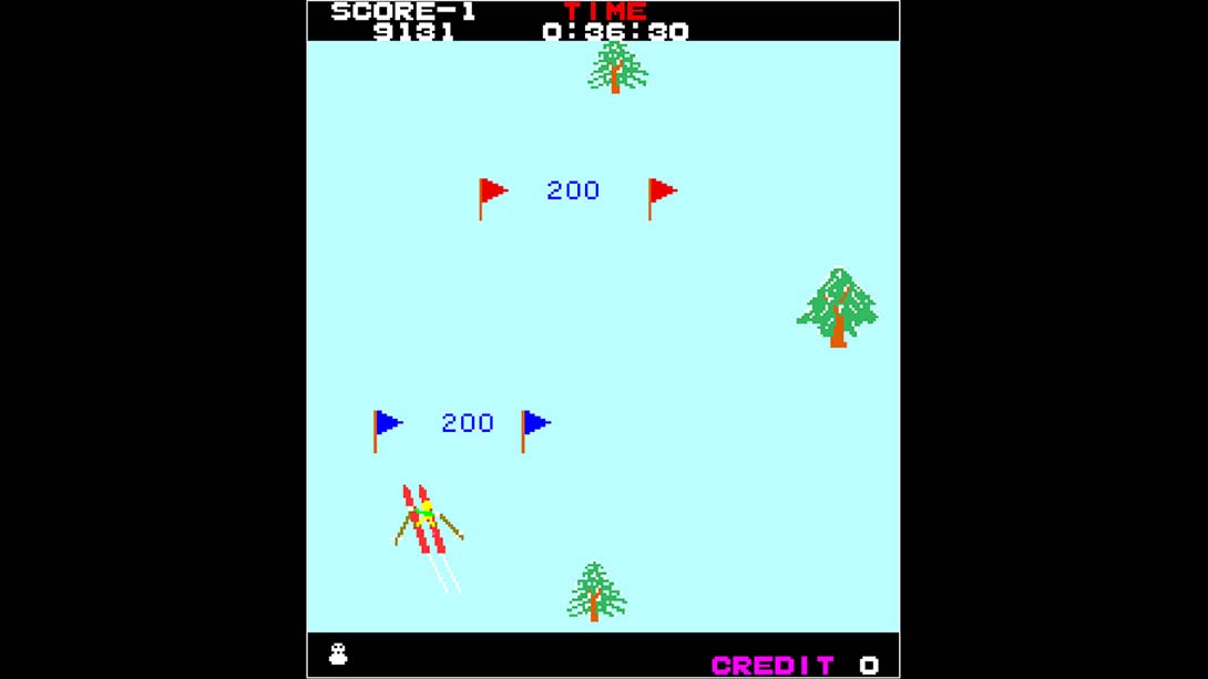 街机档案：高山滑雪 Arcade Archives ALPINE SKI_6