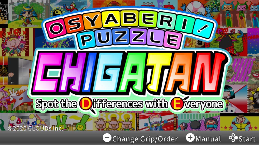 Osyaberi Puzzle Chigatan Spot the Differences with Everyone_1