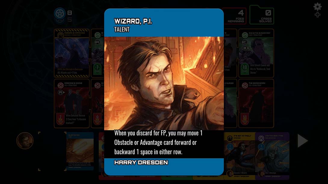 【美版】德勒斯登档案 协作纸牌游戏 Dresden Files Cooperative Card Game_5