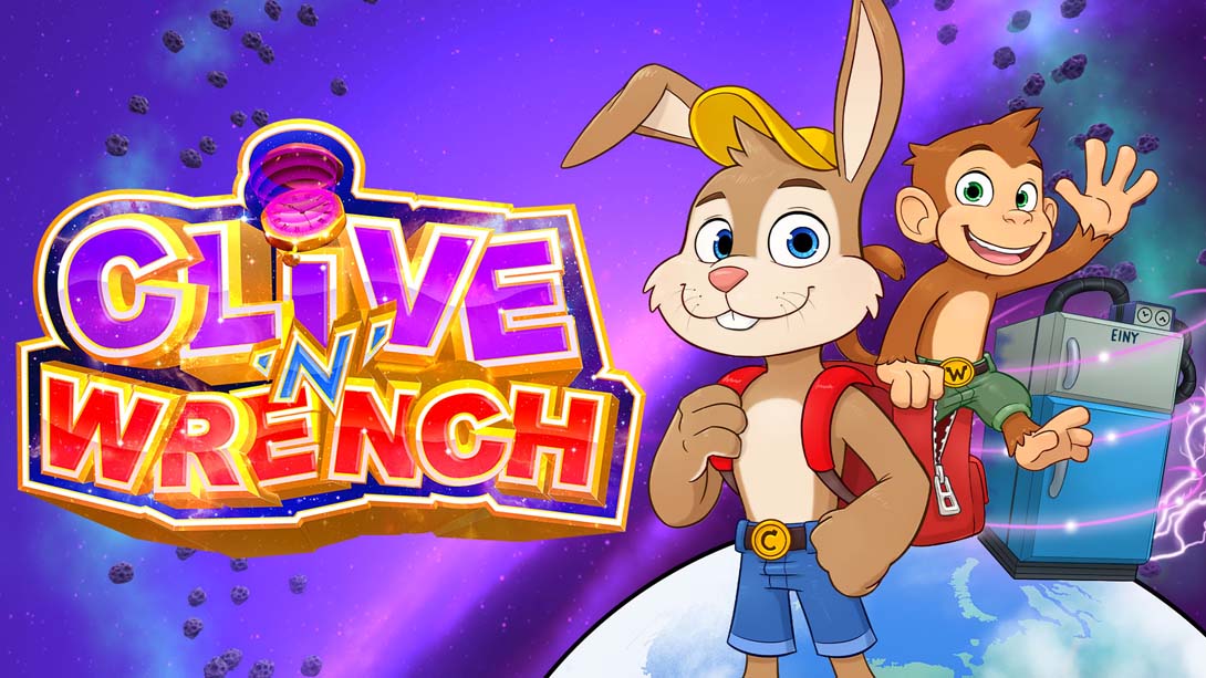 【美版】兔猴大冒险 Clive 'N' Wrench_0
