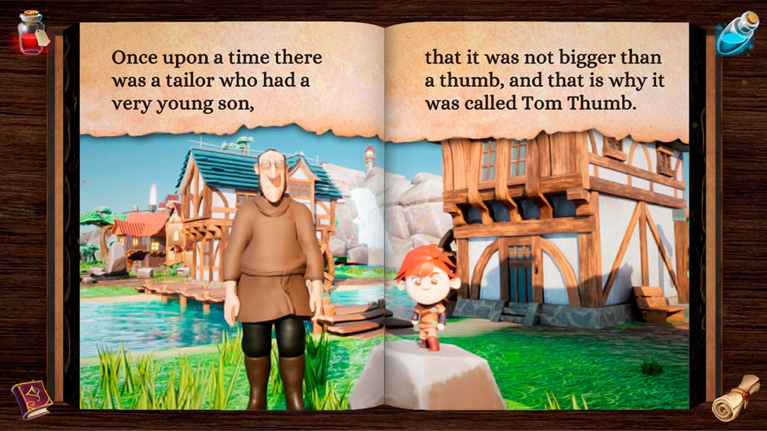 【美版】汤姆拇指:互动书 Tom Thumb: Interactive Book_6