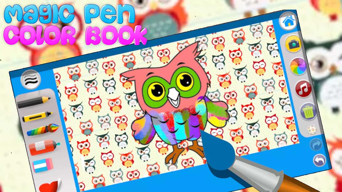 魔术笔彩色书 Magic Pen Color Book_0
