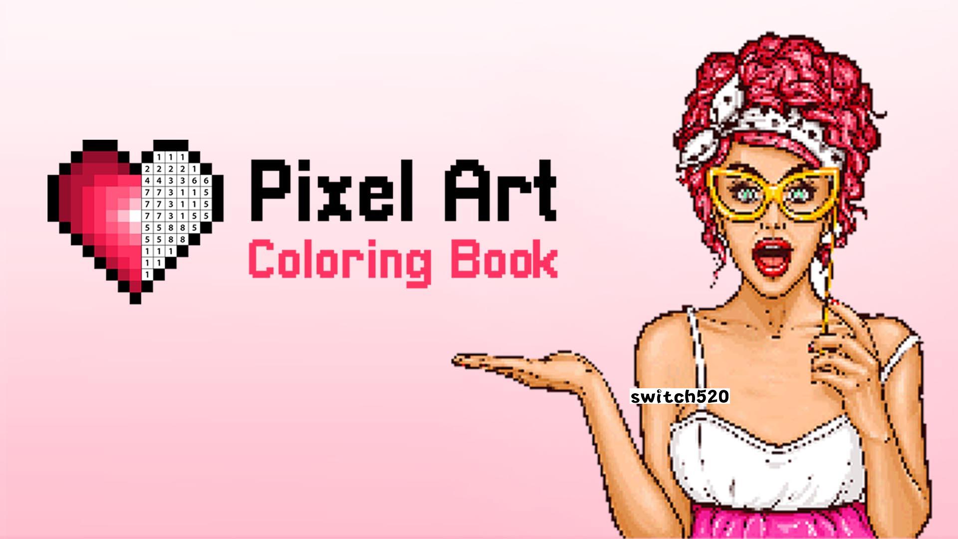 【美版】Pixel Art Coloring book_0