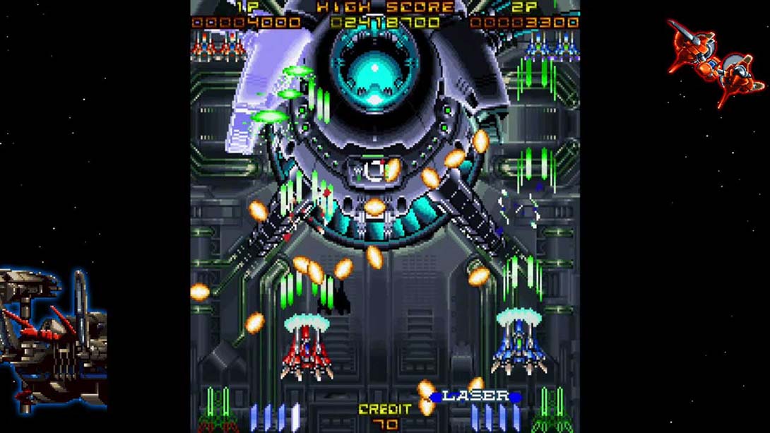 【美版】雷射战机 复刻版 Layer Section & Galactic Attack S-Tribute_5