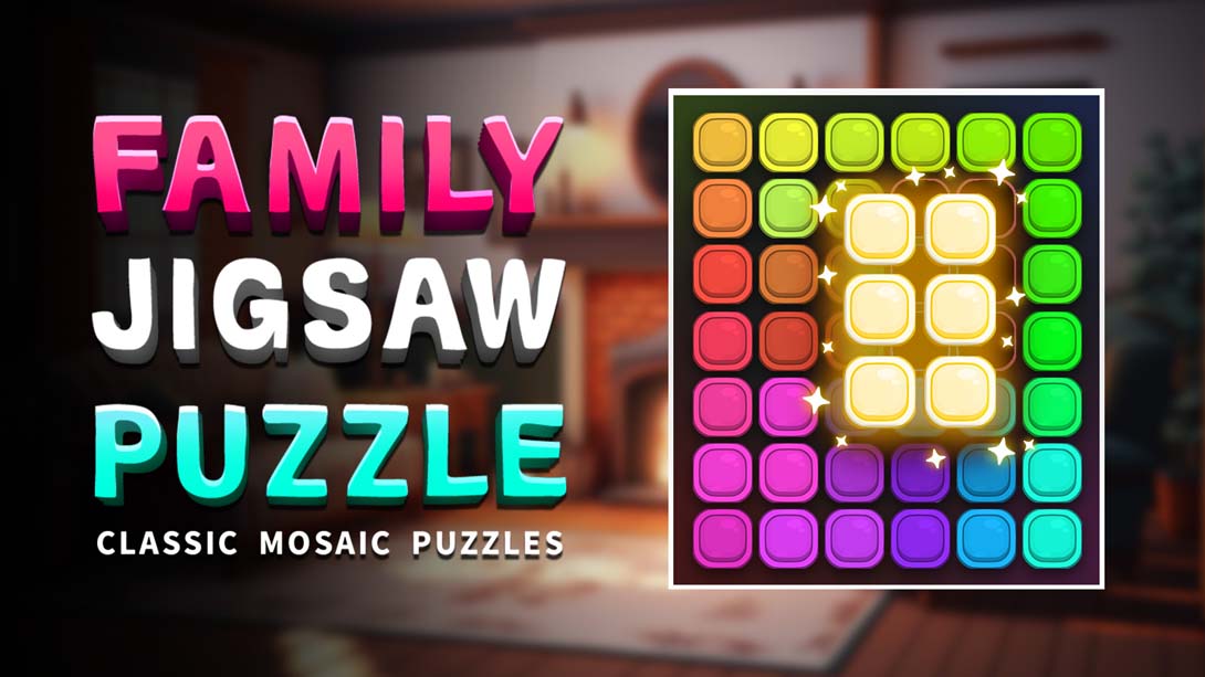 【美版】家庭拼图:经典马赛克拼图 Family Jigsaw Puzzle: Classic Mosaic Puzzles_0