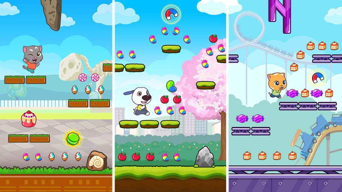 汤姆猫糖果跑酷 Talking Tom Candy Run_1