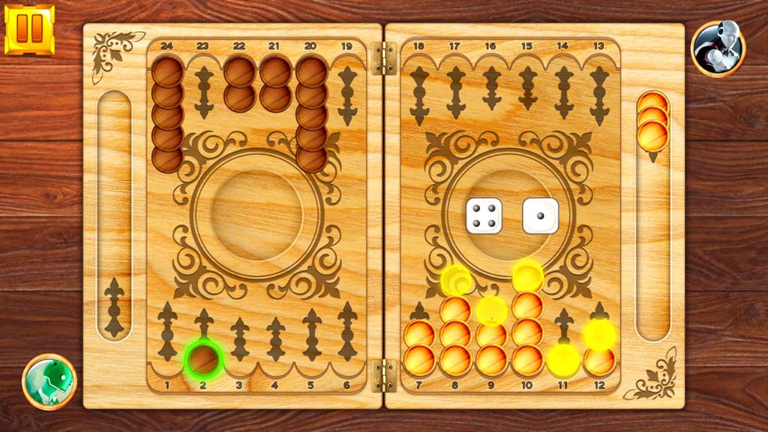【美版】Backgammon: Board Game Puzzle_5