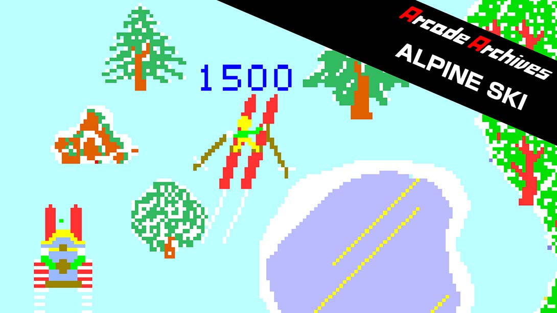 街机档案：高山滑雪 Arcade Archives ALPINE SKI_0