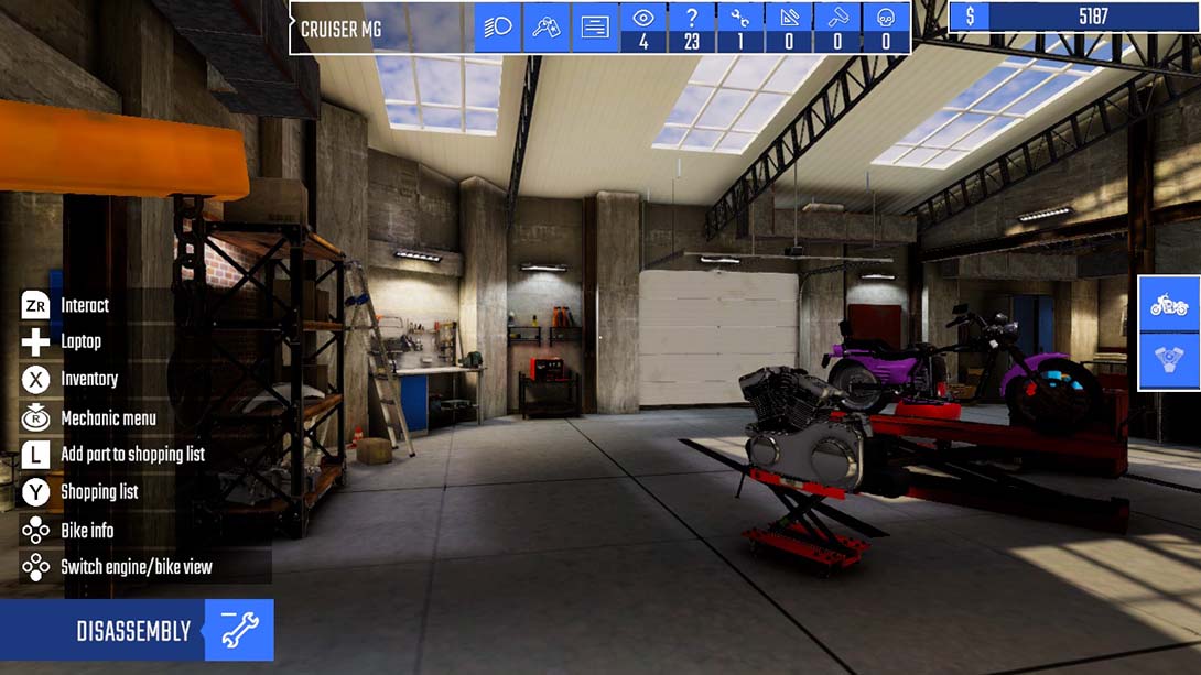 摩托工坊：机修模拟器 Biker Garage: Mechanic Simulator_5
