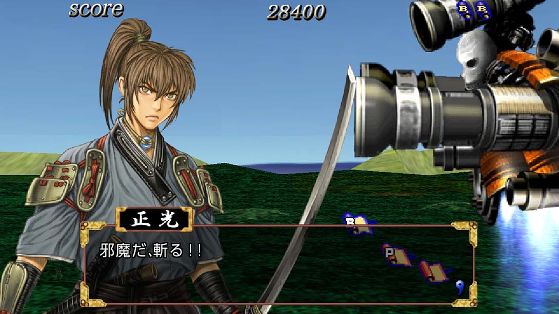 【美版】战国世纪3战国加农 Samurai Aces III_4