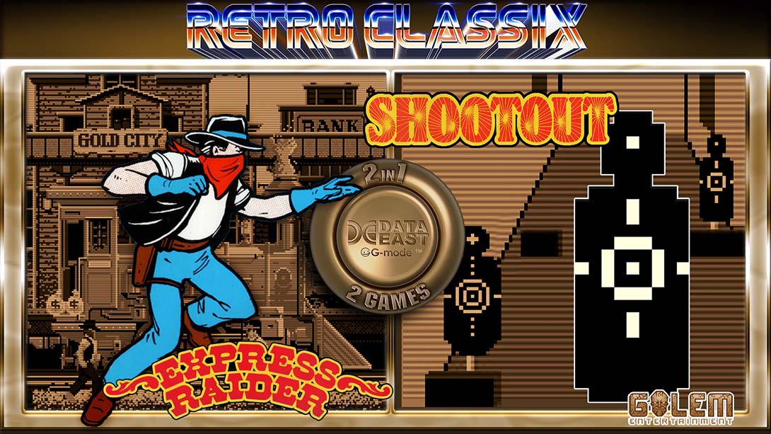 Retro Classix 2 in 1 Express Raider & Shootout_0