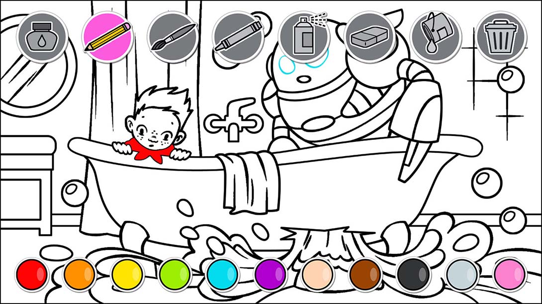 Comic Coloring Book_3