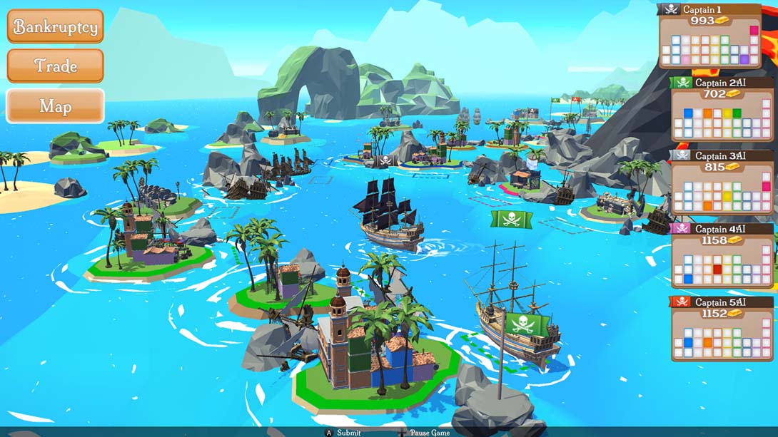 【美版】海盗黄金:加勒比宝藏 Piratepoly Gold: Caribbean Treasure_3