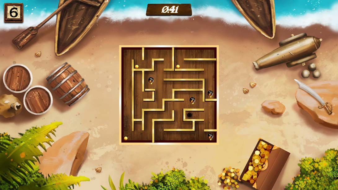 海盗宝藏:迷宫岛 Pirate Treasure: Island of Mazes_1