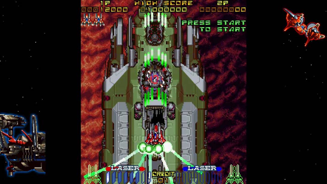 【美版】雷射战机 复刻版 Layer Section & Galactic Attack S-Tribute_6
