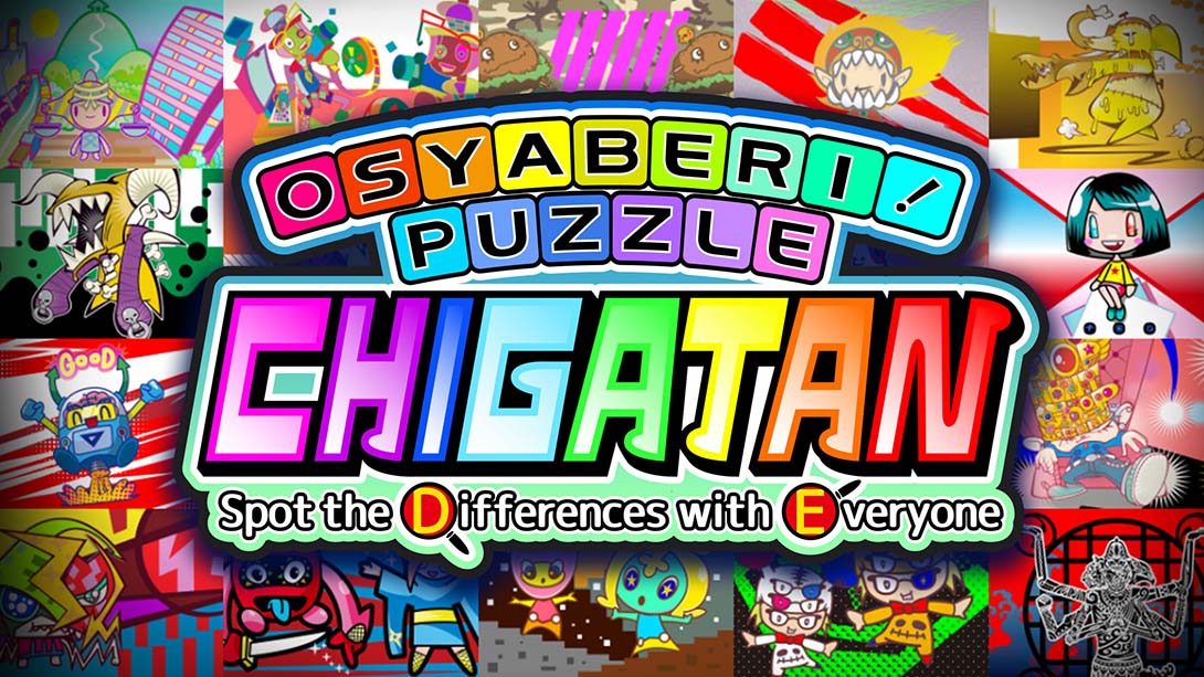 Osyaberi Puzzle Chigatan Spot the Differences with Everyone_0