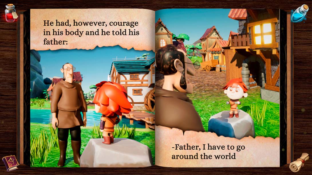 【美版】汤姆拇指:互动书 Tom Thumb: Interactive Book_5