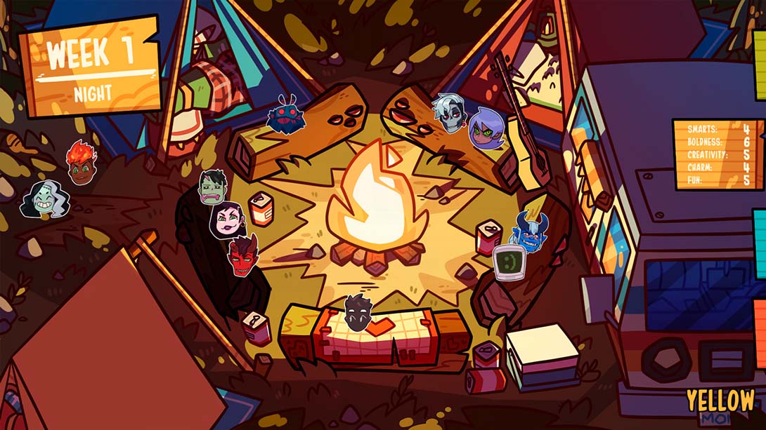 【美版】魔物学园2: 魔物营地 Monster Prom 2: Monster Camp_1