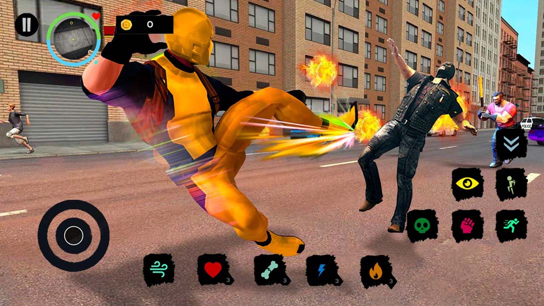 【美版】城市超级英雄3D -飞行传奇勇士豪华模拟器 City Super Hero 3D - Flying Legend Warriors Deluxe Simulat_2