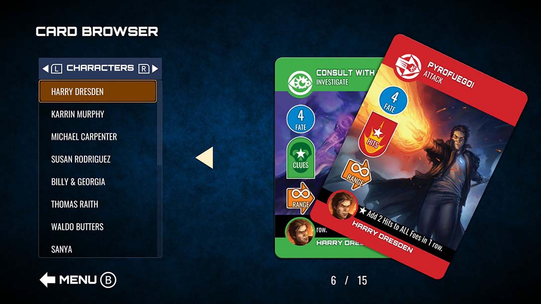 【美版】德勒斯登档案 协作纸牌游戏 Dresden Files Cooperative Card Game_2