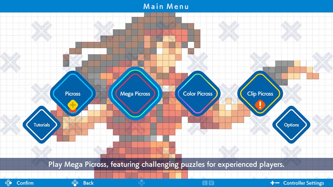 绘图方块S 世嘉版 Picross S MEGA DRIVE Master System edition Trial Version_2