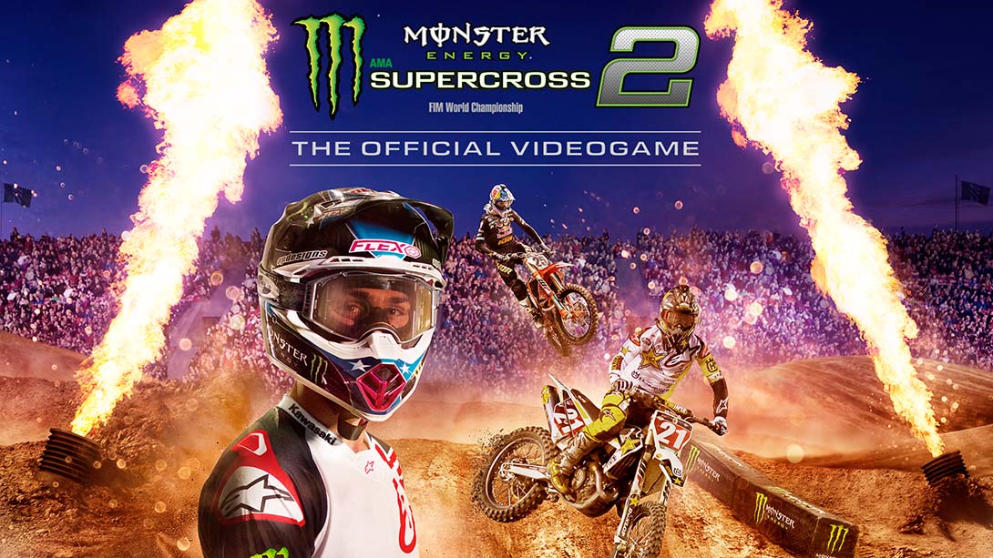 【美版】怪兽能量越野摩托车赛2.Monster Energy Supercross - The Official Videogame 2_0