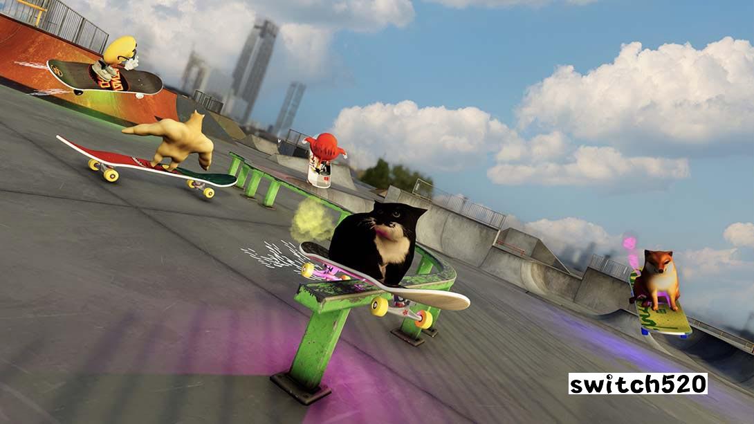 【美版】滑板漂流与麦克斯韦猫:游戏模拟器 Skateboard Drifting with Maxwell Cat: The Game Simulator_4