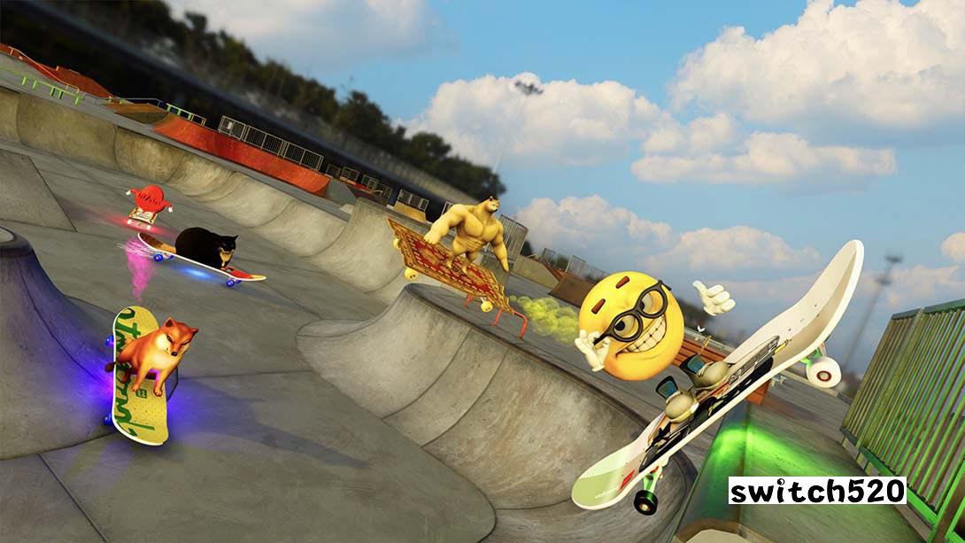 【美版】滑板漂流与麦克斯韦猫:游戏模拟器 Skateboard Drifting with Maxwell Cat: The Game Simulator_1