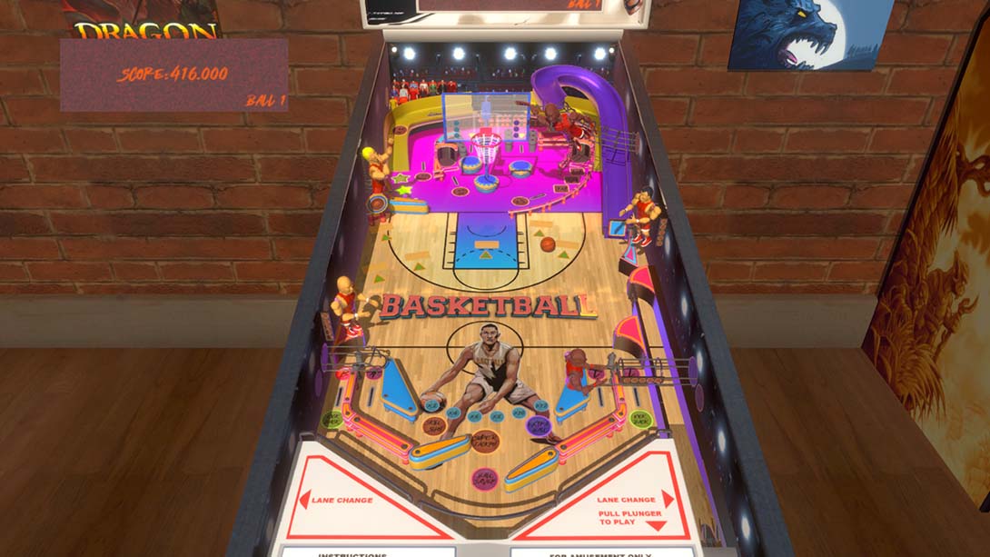 篮球弹球 Basketball Pinball_1