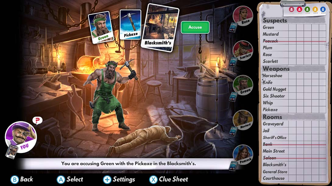 【美版】妙探寻凶 Clue The Classic Mystery Game_7