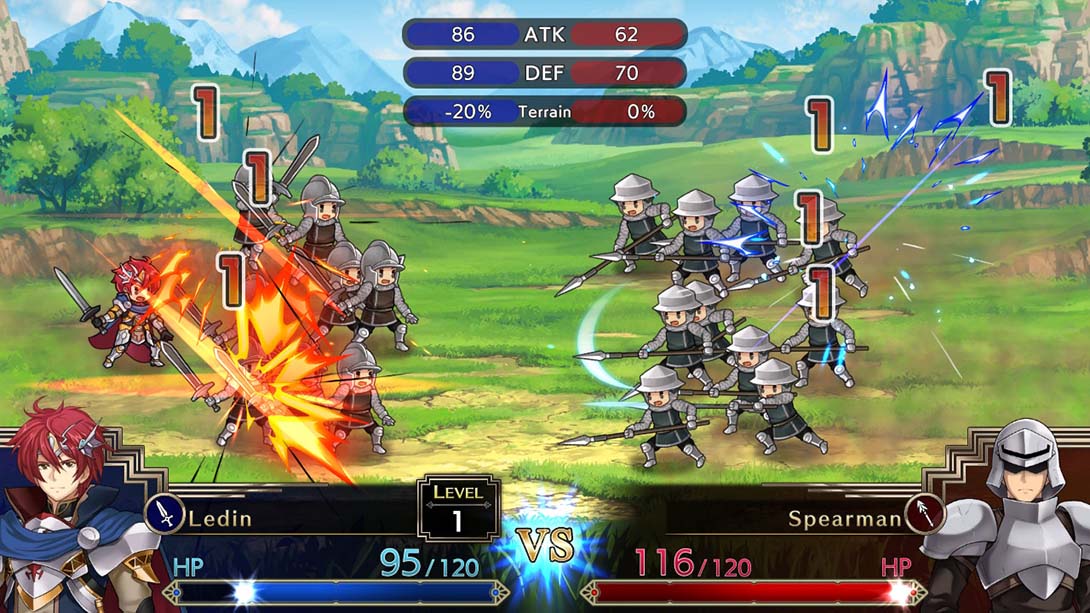 【美版】梦幻模拟战1+2 LANGRISSERⅠ&Ⅱ_3