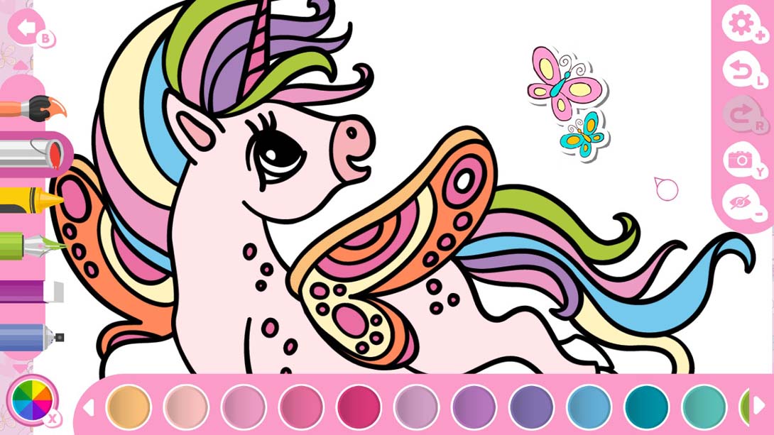 【美版】我可爱的独角兽涂色书 My Cute Unicorns - Coloring Book_5