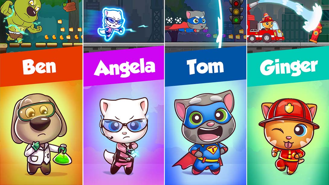 汤姆猫糖果跑酷 Talking Tom Candy Run_2