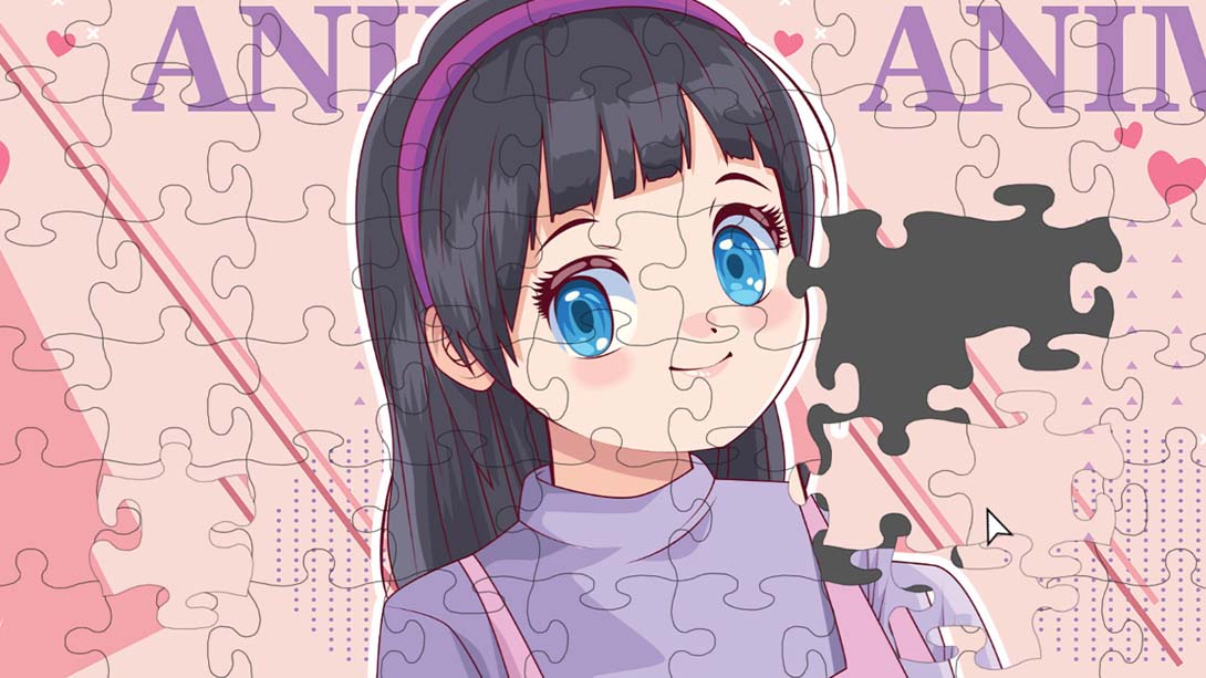 【美版】ANIME BEAUTY GIRL PUZZLE - LOVE GAME HISTORY ADVENTURE_5