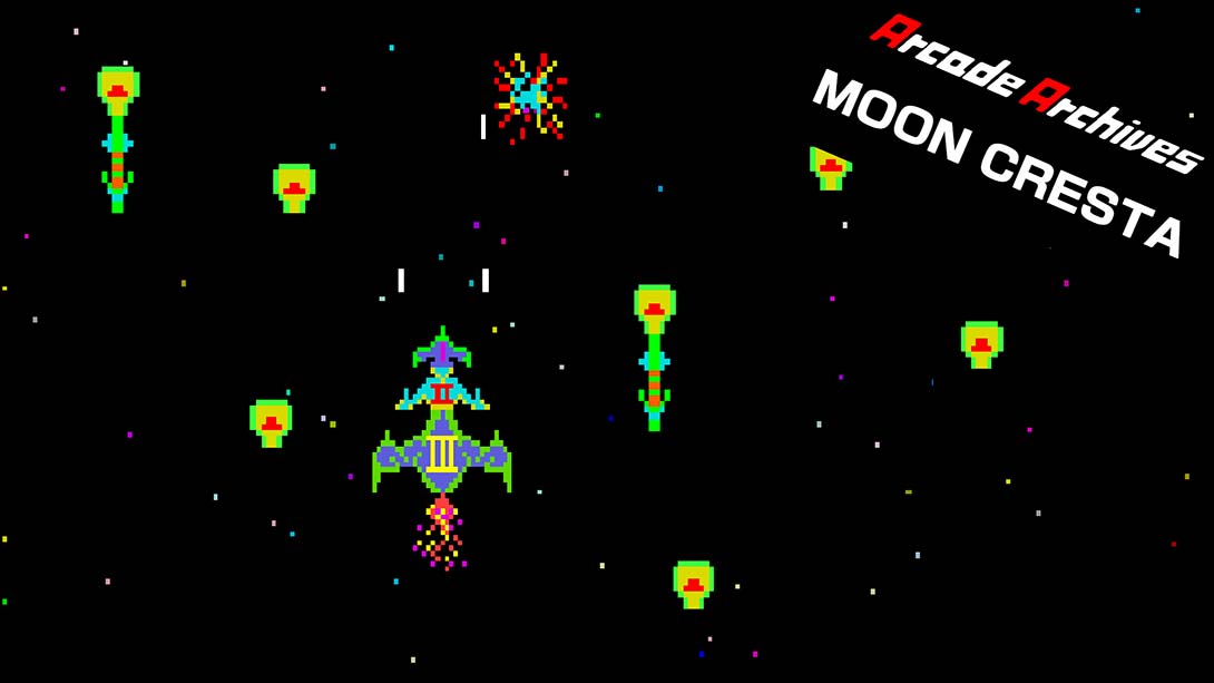 月冠登陆艇 Arcade Archives Moon Cresta_0