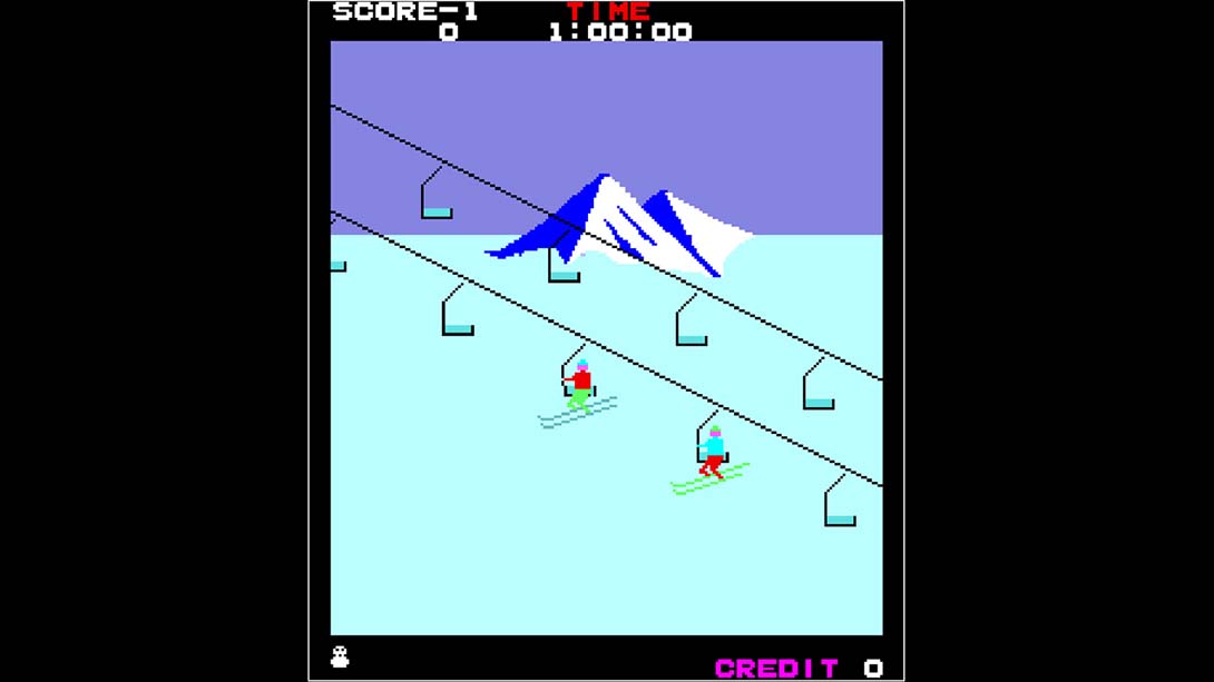 街机档案：高山滑雪 Arcade Archives ALPINE SKI_1