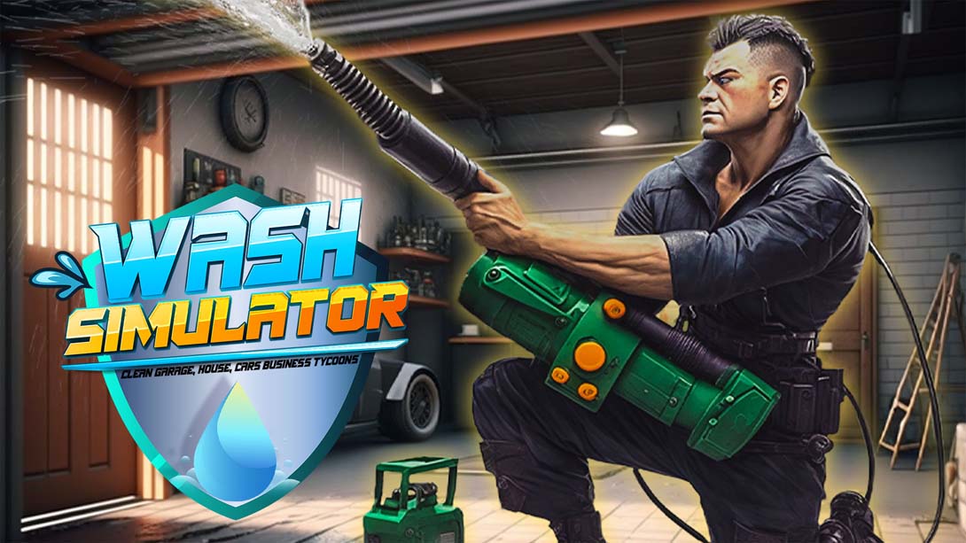 【美版】清洗模拟器-清洁车库 Wash Simulator - Clean Garage, House, Cars Business Tycoons_0
