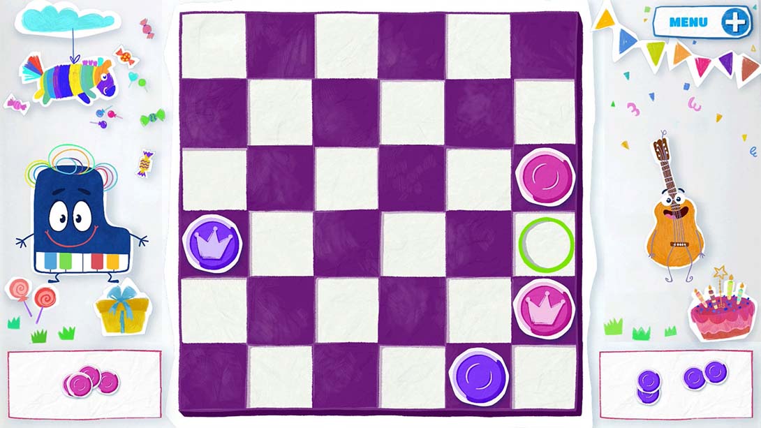 【美版】儿童派对跳棋 .Kids Party Checkers_1