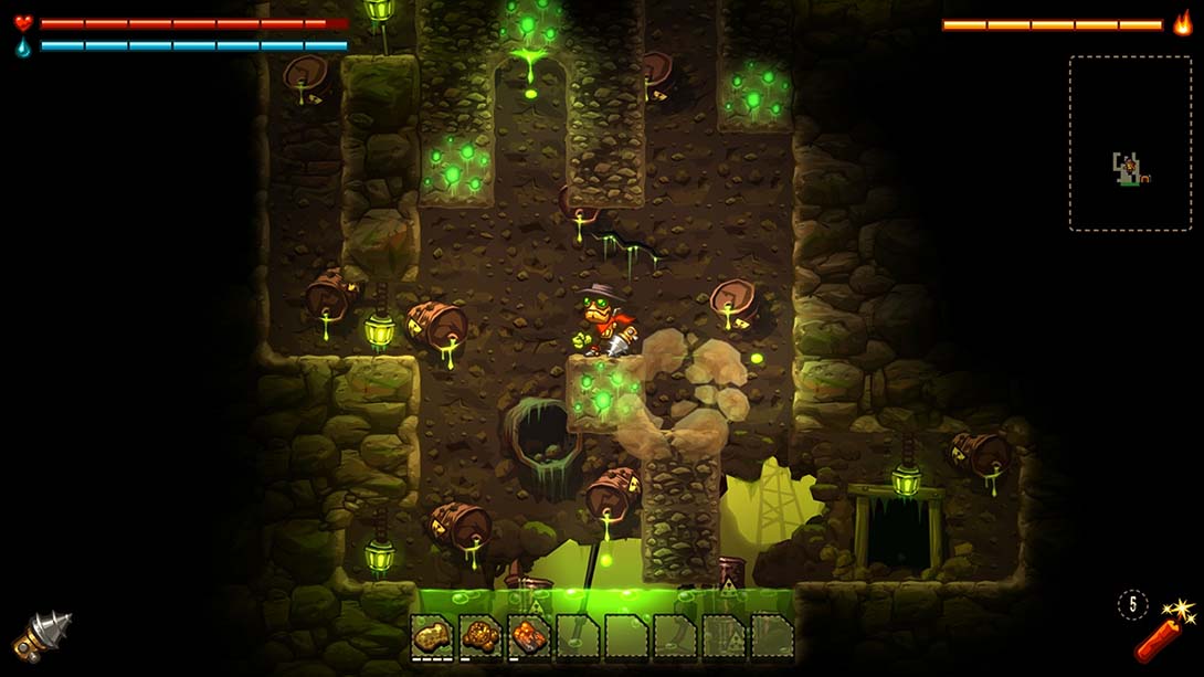 蒸汽世界：挖掘 SteamWorld Dig_5