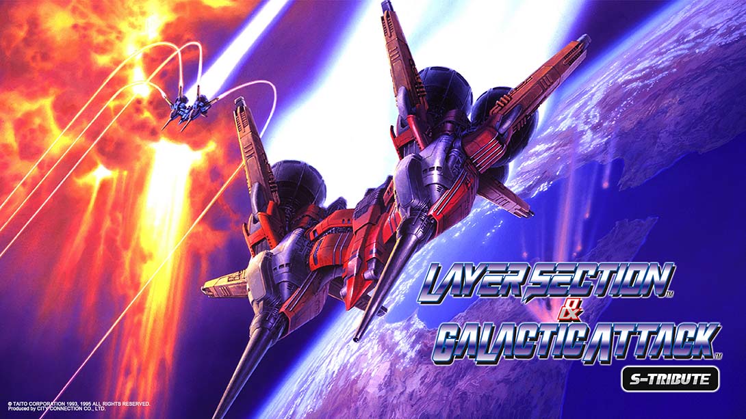 【美版】雷射战机 复刻版 Layer Section & Galactic Attack S-Tribute_0
