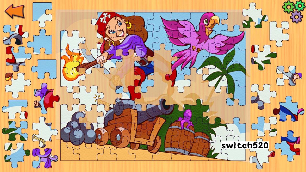 适合儿童和幼儿的教育冒险学习儿童益智游戏Pirates Jigsaw Puzzle - Education Adventure Learning Childre_3