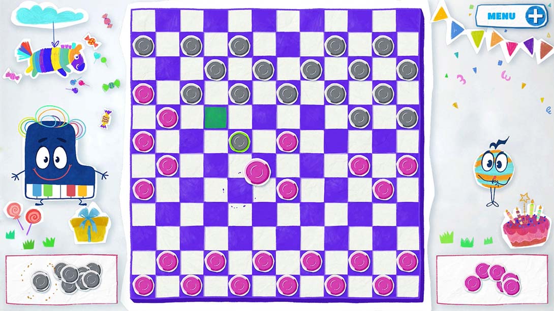 【美版】儿童派对跳棋 .Kids Party Checkers_2