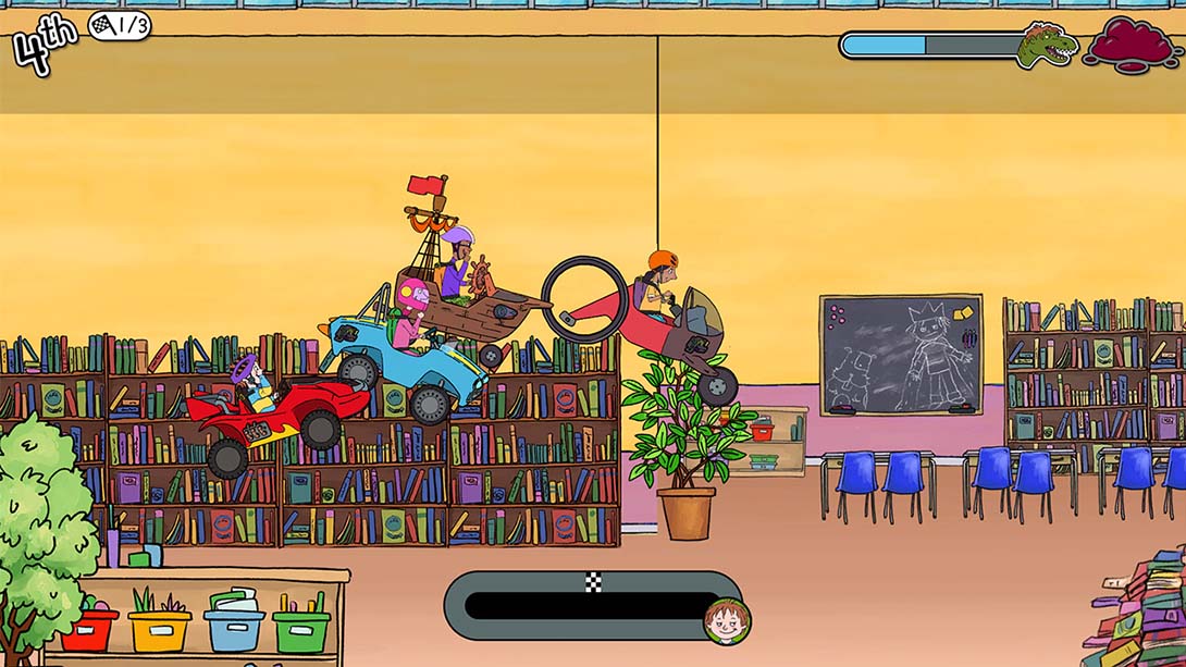 可怕的亨利的疯狂卡丁车 Horrid Henry's Krazy Karts_9