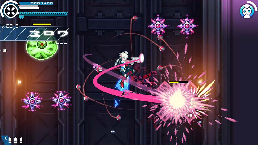 银白钢铁X Gunvolt Chronicles Luminous Avenger iX_2