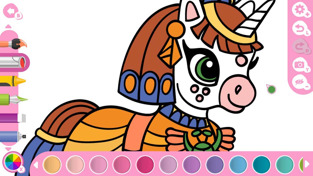【美版】我可爱的独角兽涂色书 My Cute Unicorns - Coloring Book_6
